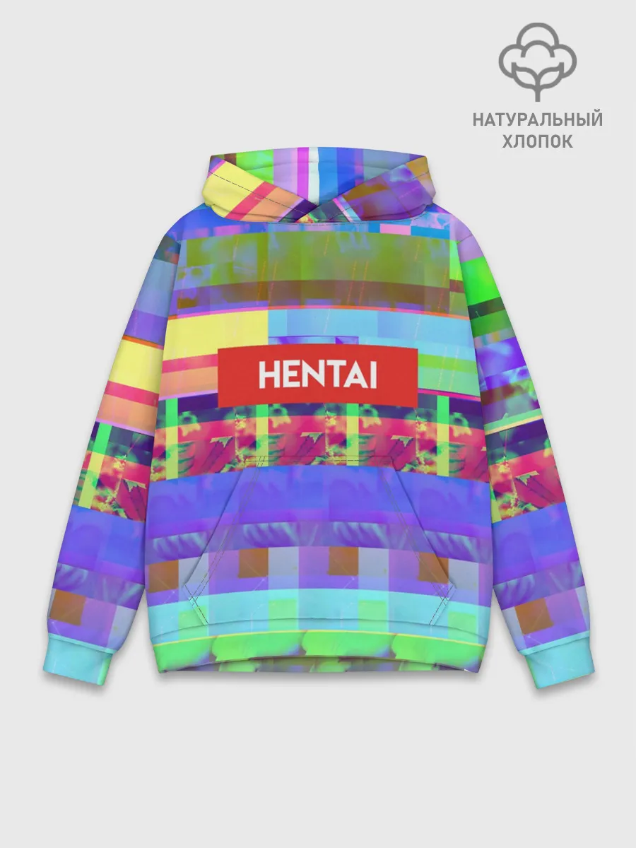 Худи мужской база хлопок / Японская анимация