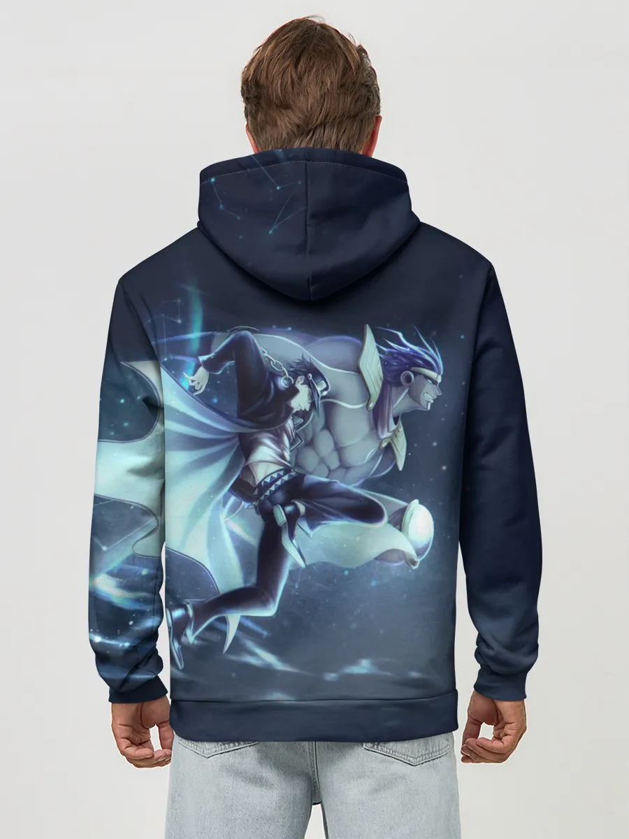 Худи мужской база хлопок / Joutarou Kuujou