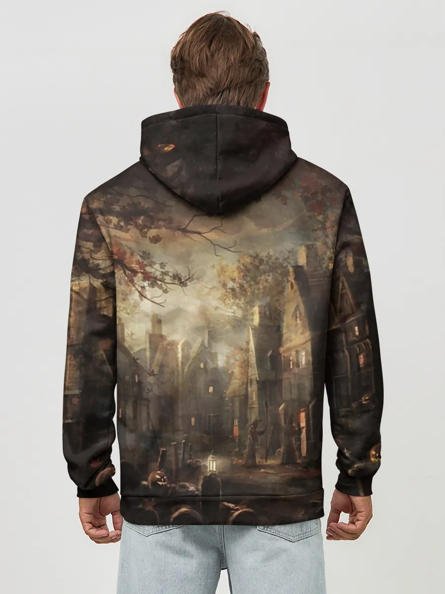 Худи мужской база хлопок / Halloween