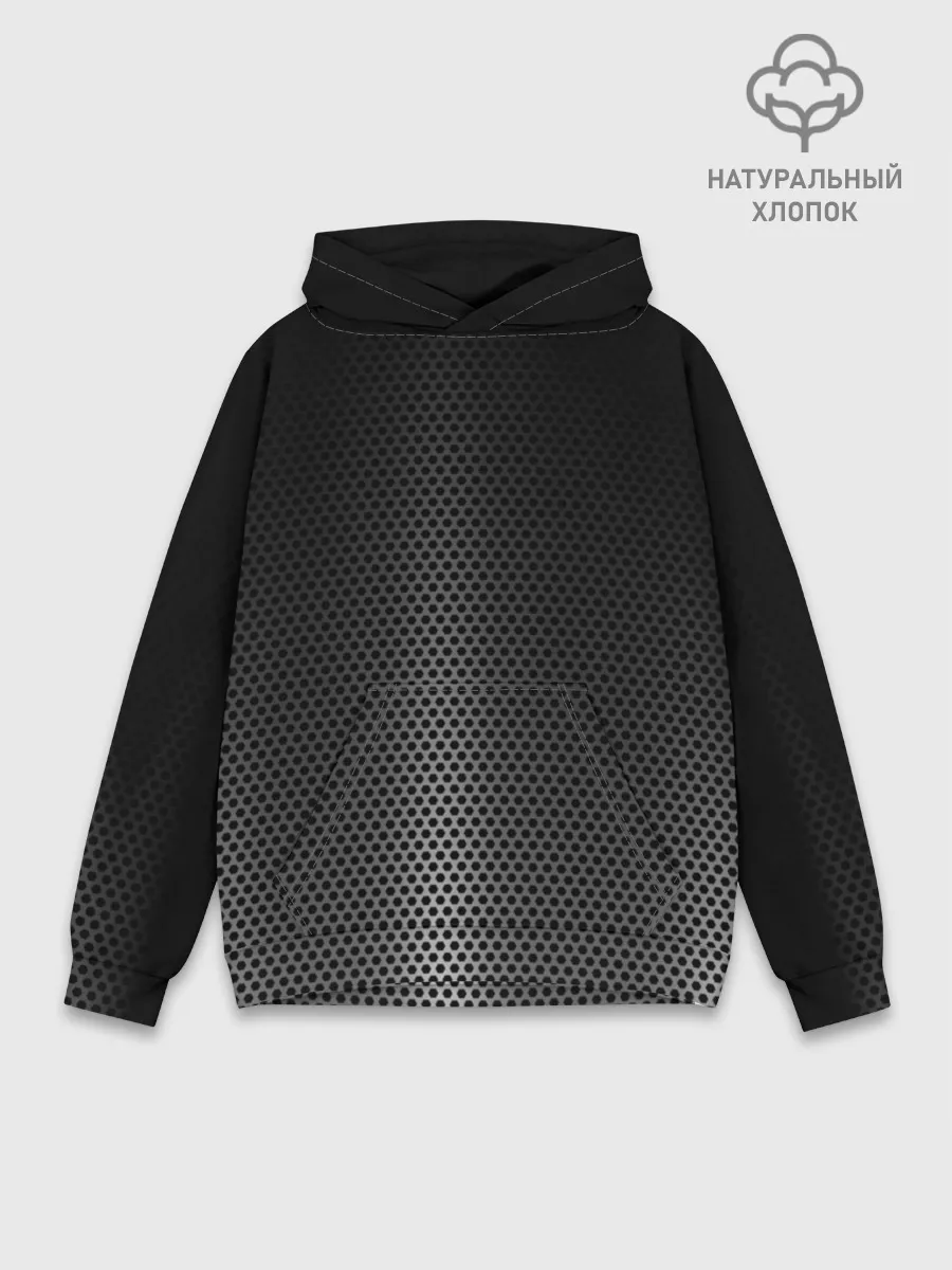 Худи мужской база хлопок / Стальная ткань