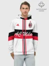 Худи мужской база хлопок / AC Milan