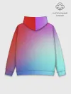 Худи мужской база хлопок / Colorful Gradient