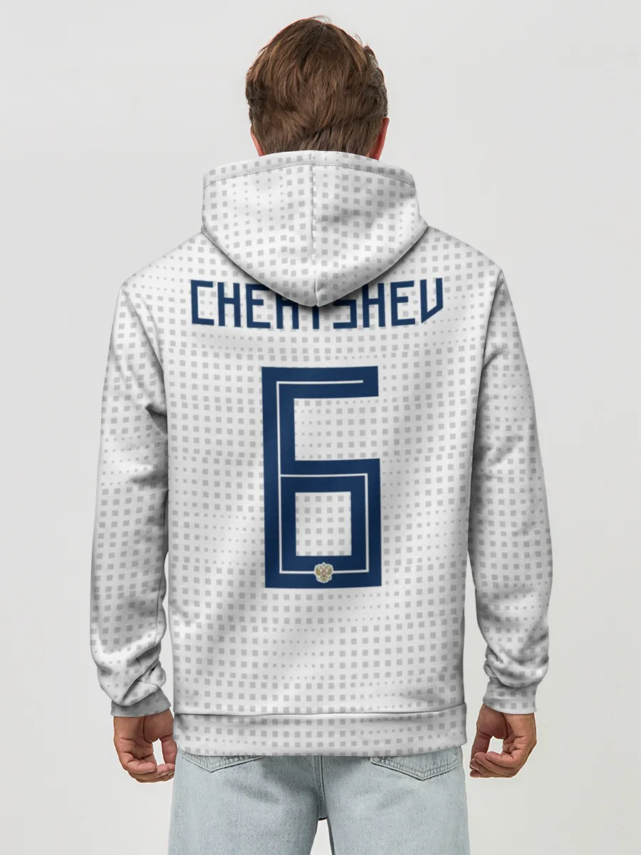 Худи мужской база хлопок / Черышев away 2018