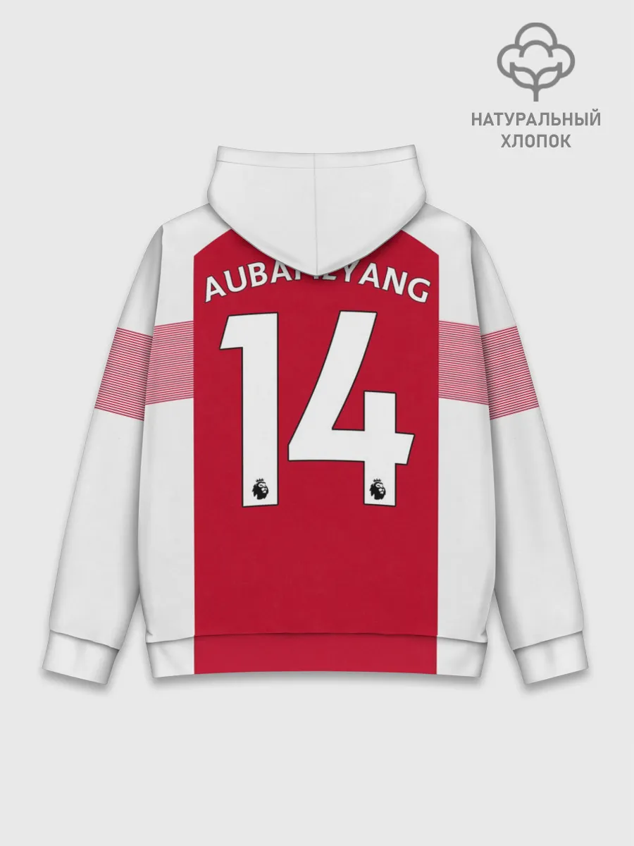 Худи мужской база хлопок / Aubameyang home 18-19