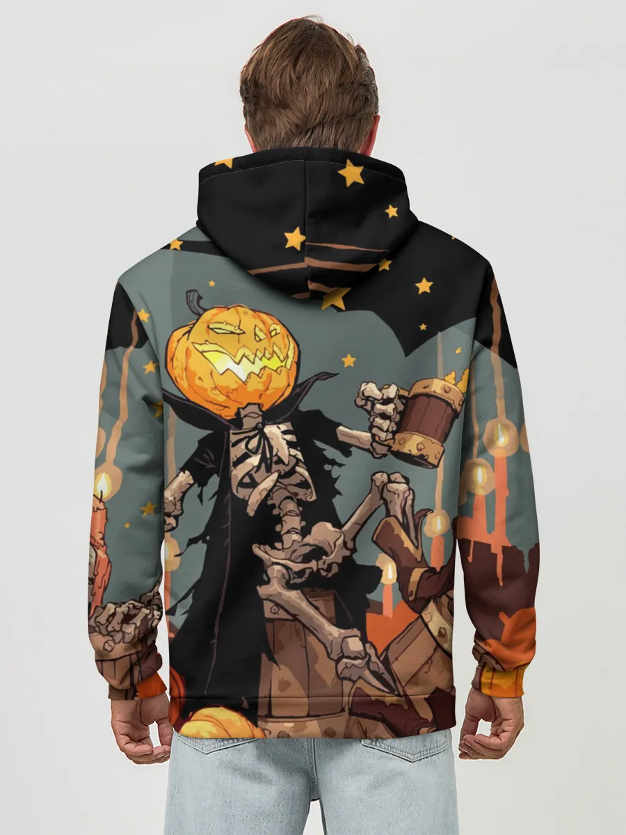 Худи мужской база хлопок / Halloween