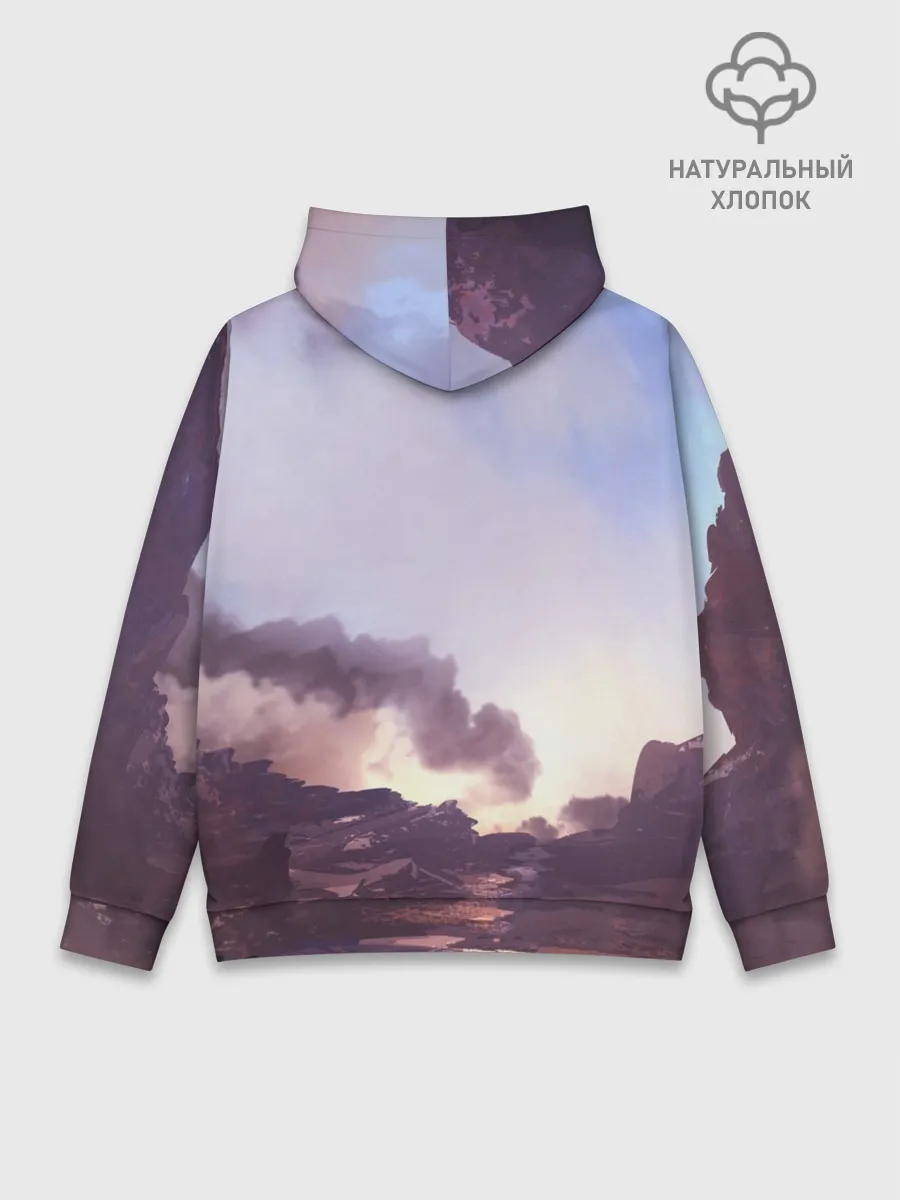 Худи мужской база хлопок / THE ELDER SCROLLS