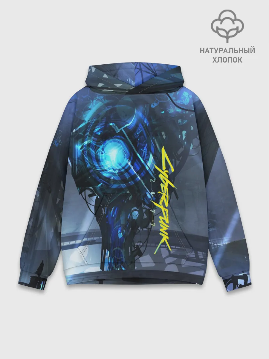 Худи мужской база хлопок / CYBERPUNK 2077