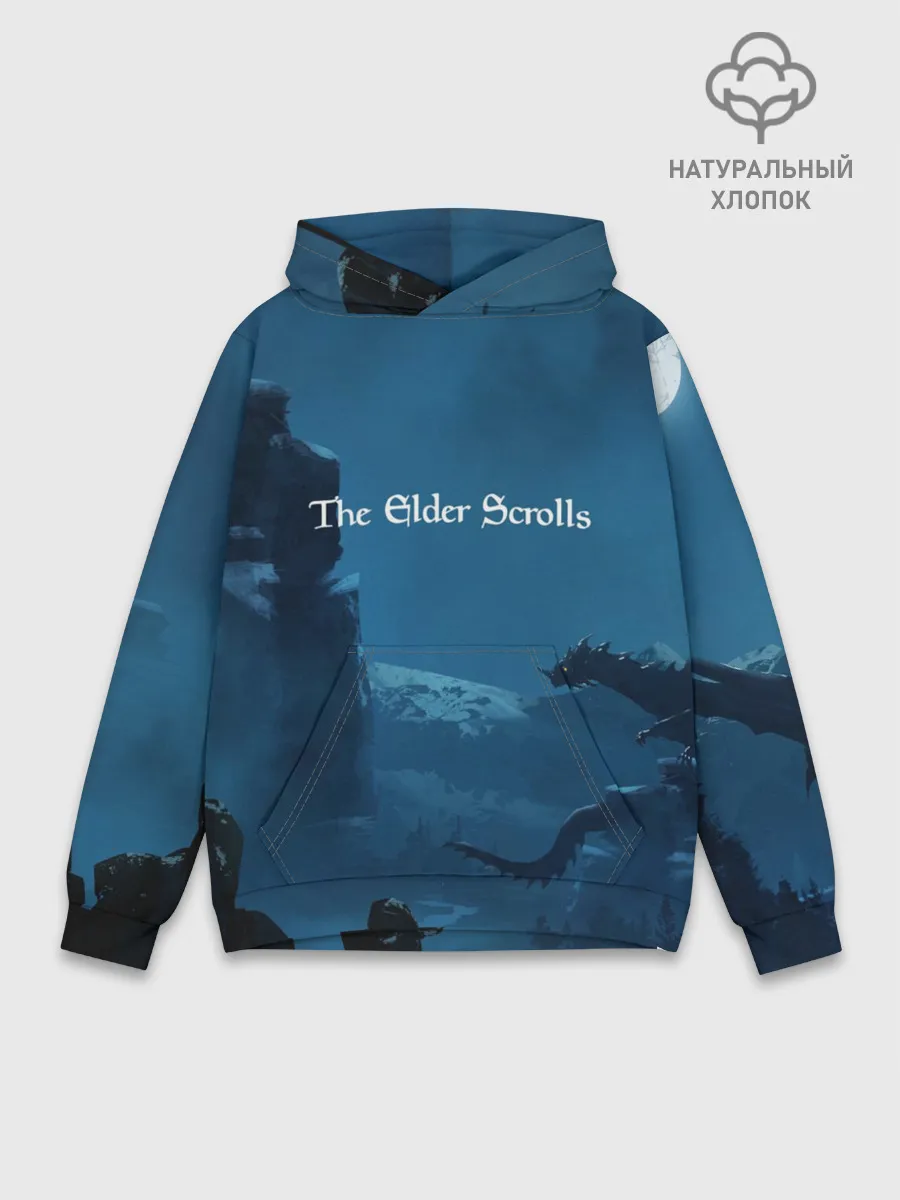 Худи мужской база хлопок / THE ELDER SCROLLS