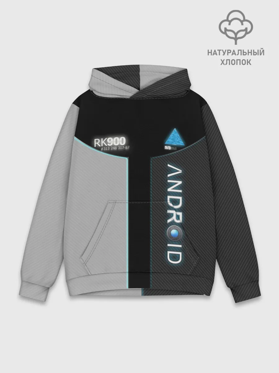 Худи мужской база хлопок / DETROIT: BECOME HUMAN.