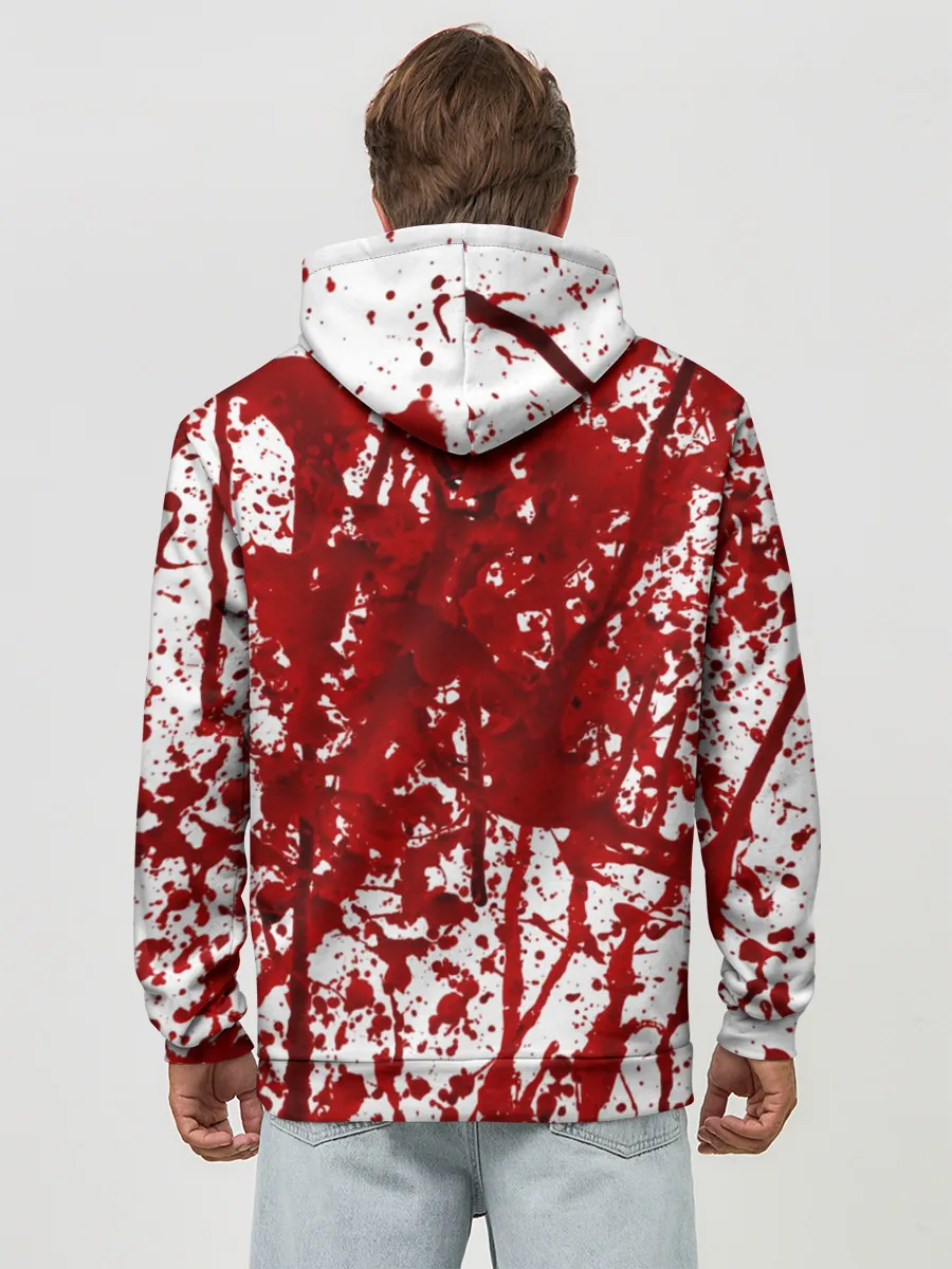 Худи мужской база хлопок / Вино Разлилось