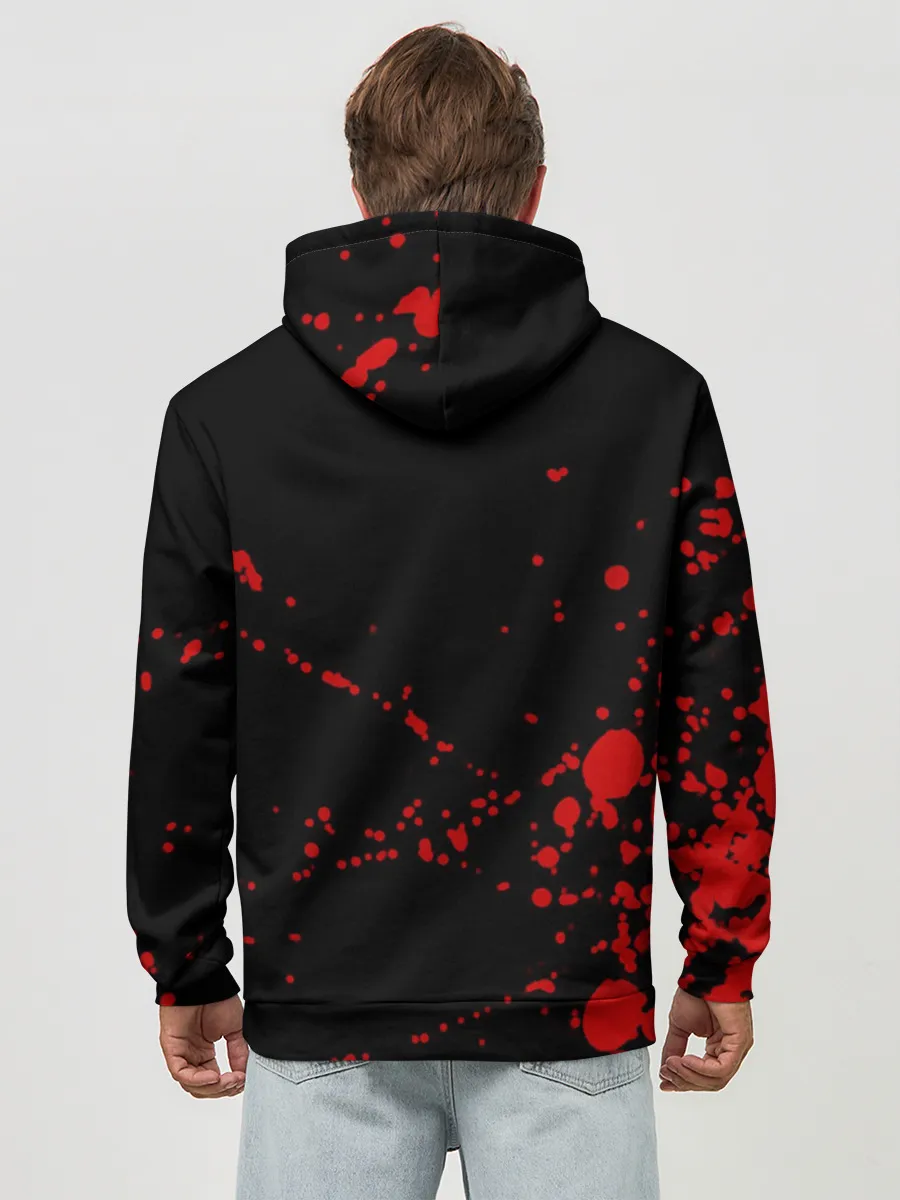 Худи мужской база хлопок / The Witcher Blood