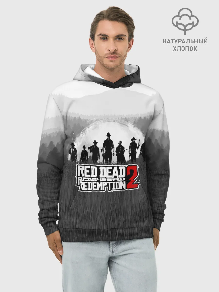 Худи мужской база хлопок / Red Dead Redemption 2