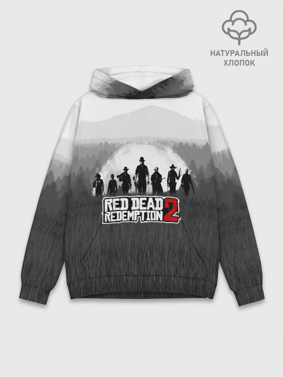Худи мужской база хлопок / Red Dead Redemption 2