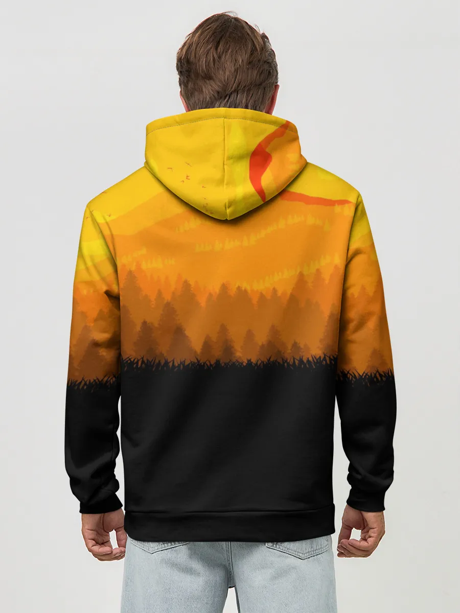 Худи мужской база хлопок / RED DEAD REDEMPTION