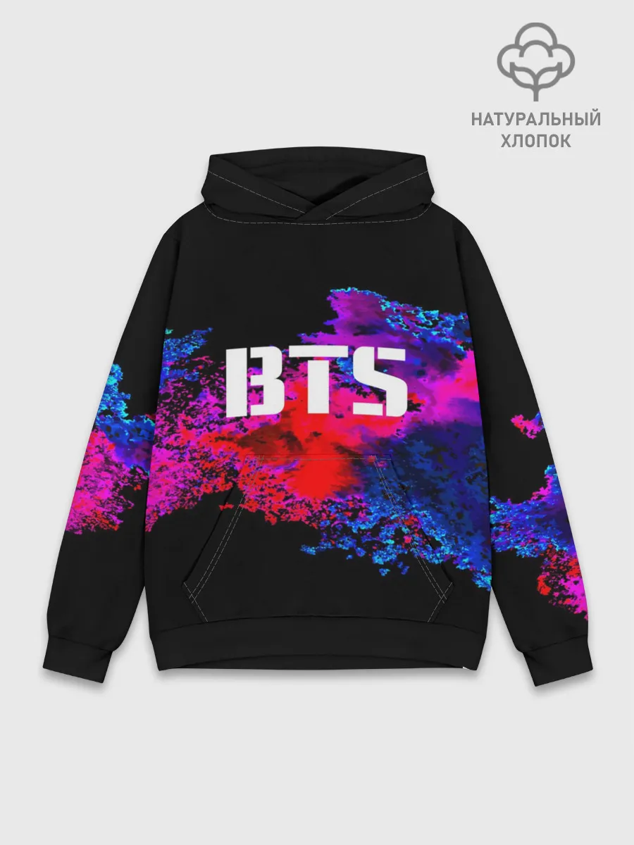 Худи мужской база хлопок / BTS