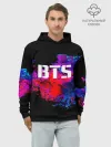 Худи мужской база хлопок / BTS