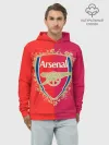 Худи мужской база хлопок / FC Arsenal