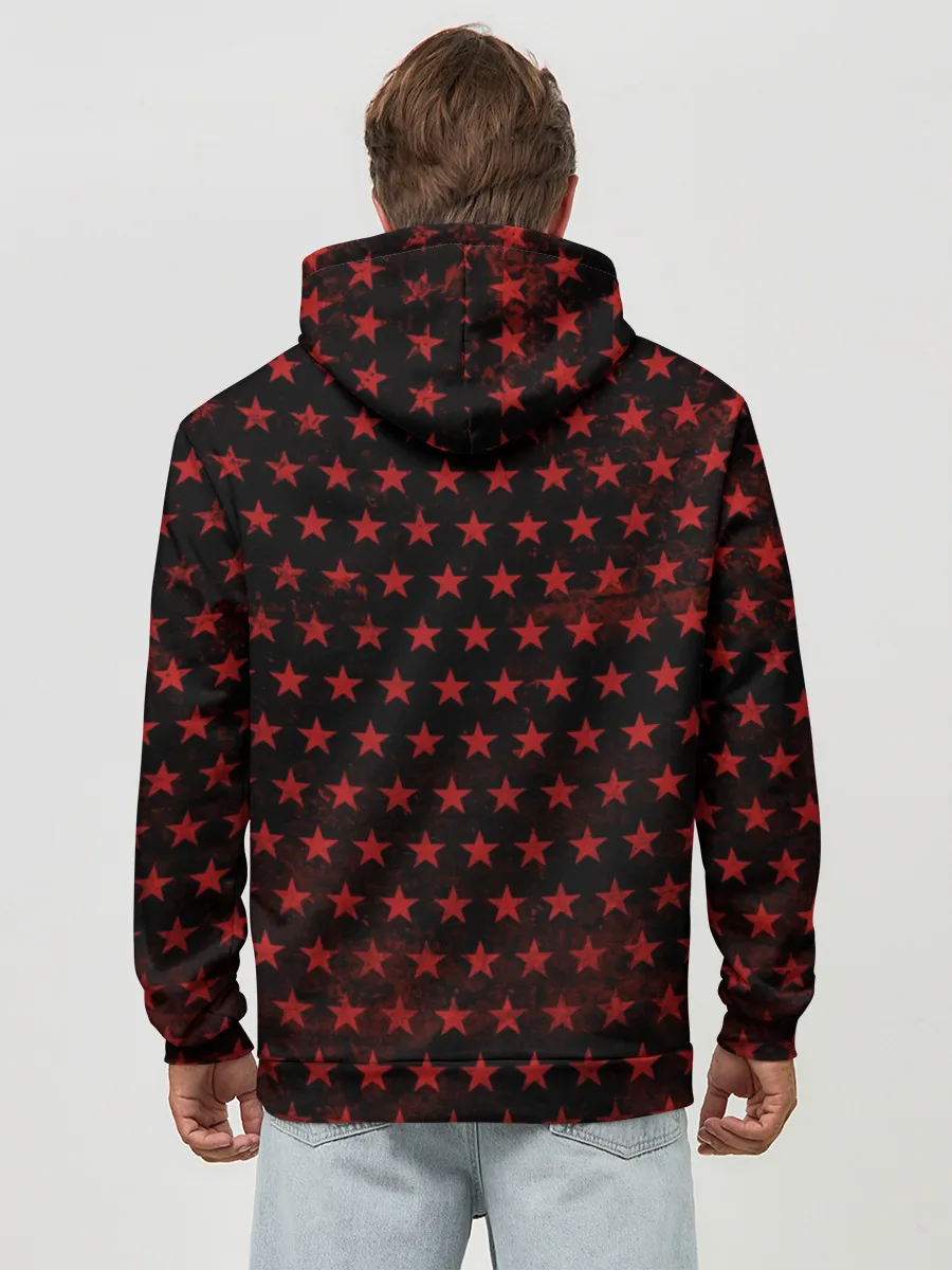 Худи мужской база хлопок / RDR2: Две Звезды