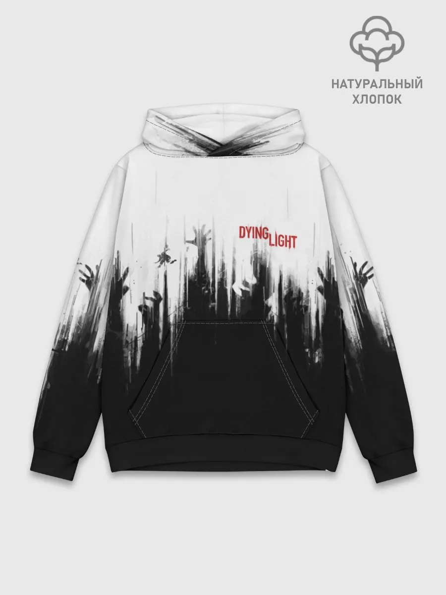 Худи мужской база хлопок / Dying Light