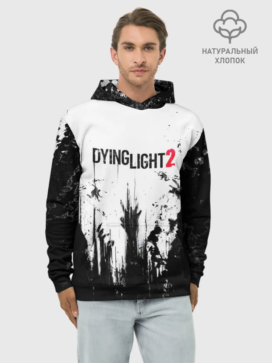 Худи мужской база хлопок / Dying Light 2