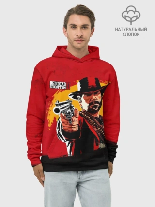Худи мужской база хлопок / Red Dead Redemption 2