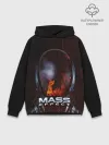 Худи мужской база хлопок / MASS EFFECT