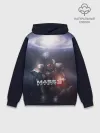 Худи мужской база хлопок / MASS EFFECT 3
