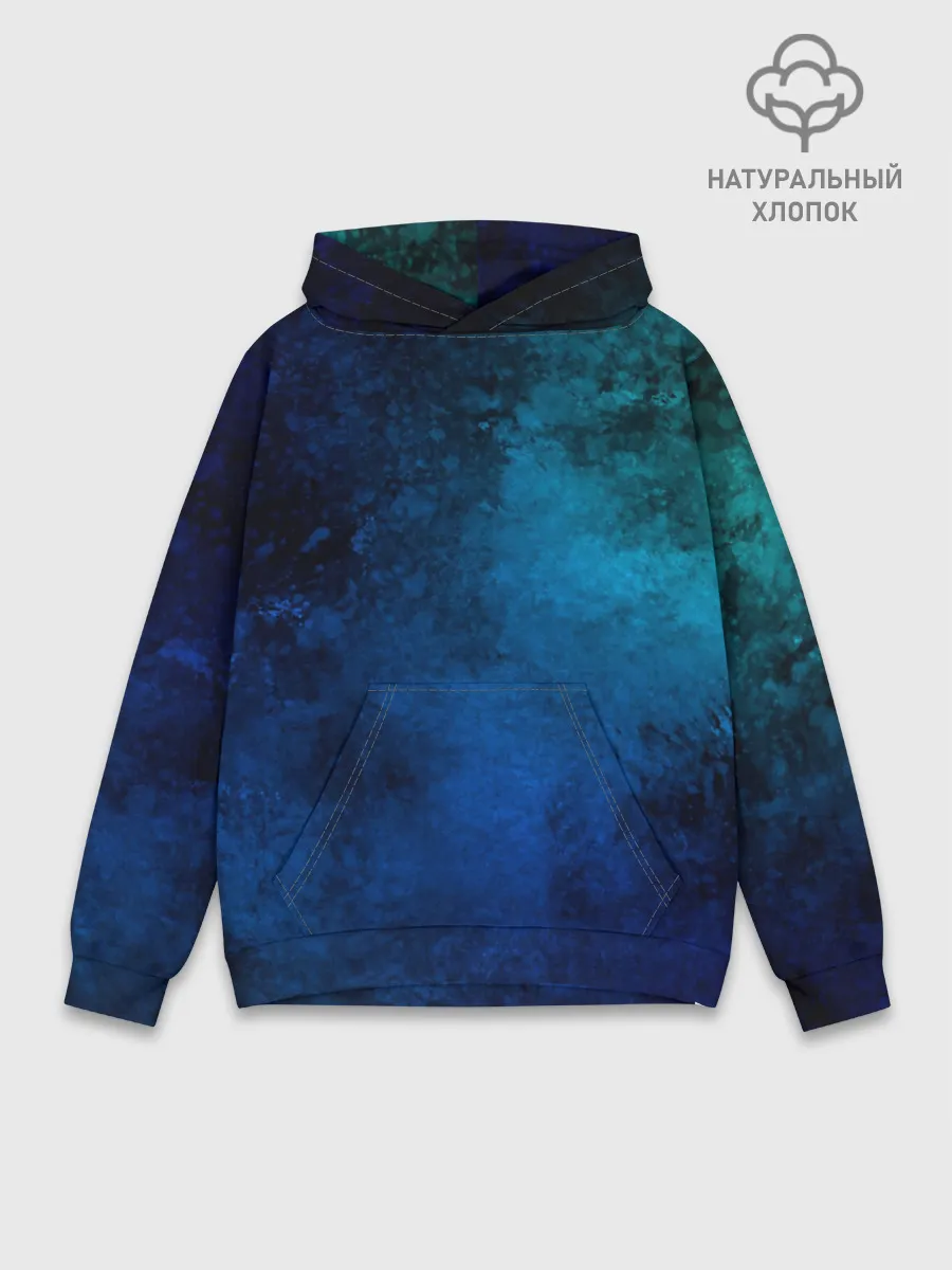 Худи мужской база хлопок / Абстракция