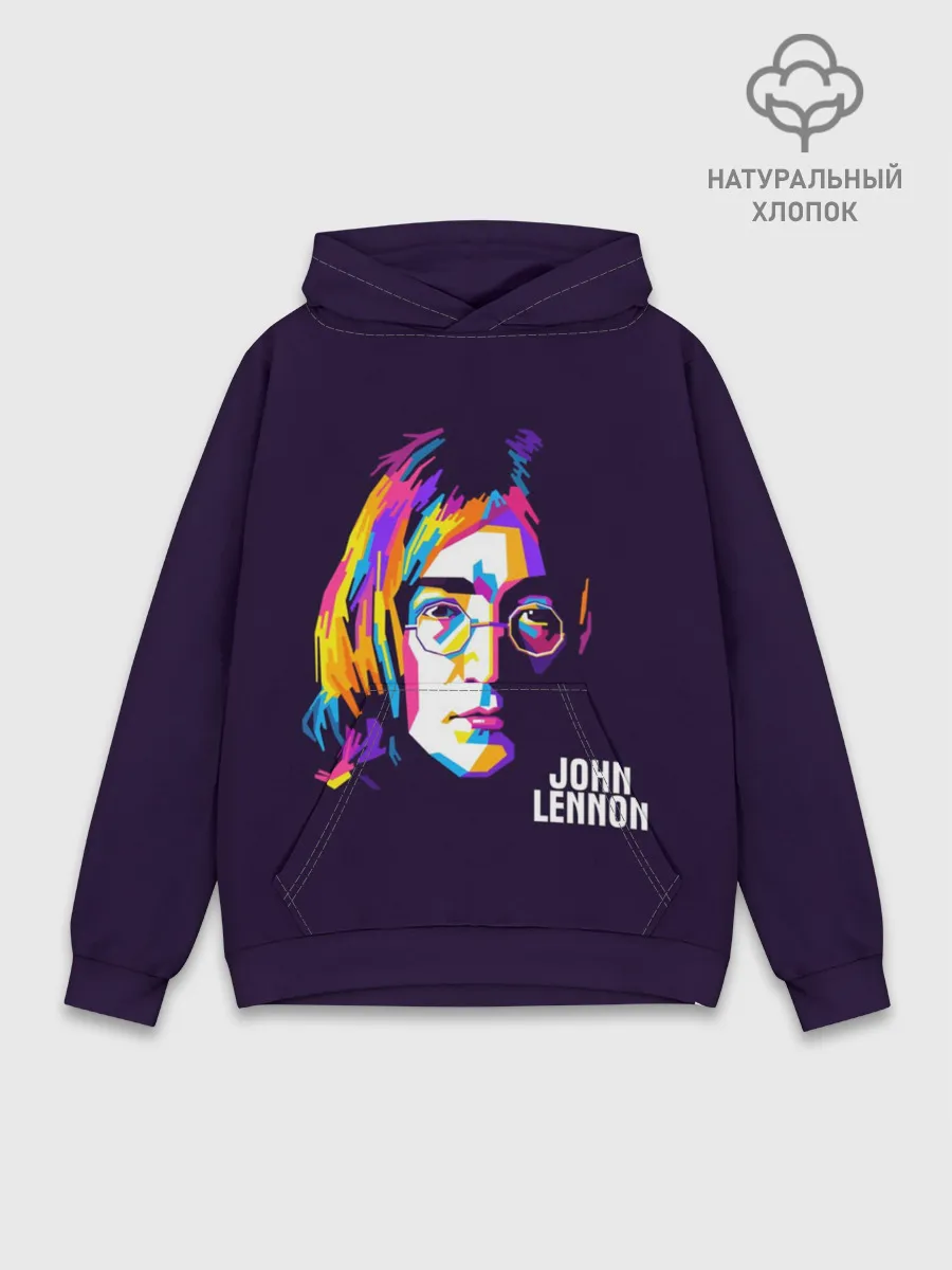 Худи мужской база хлопок / Джон Леннон