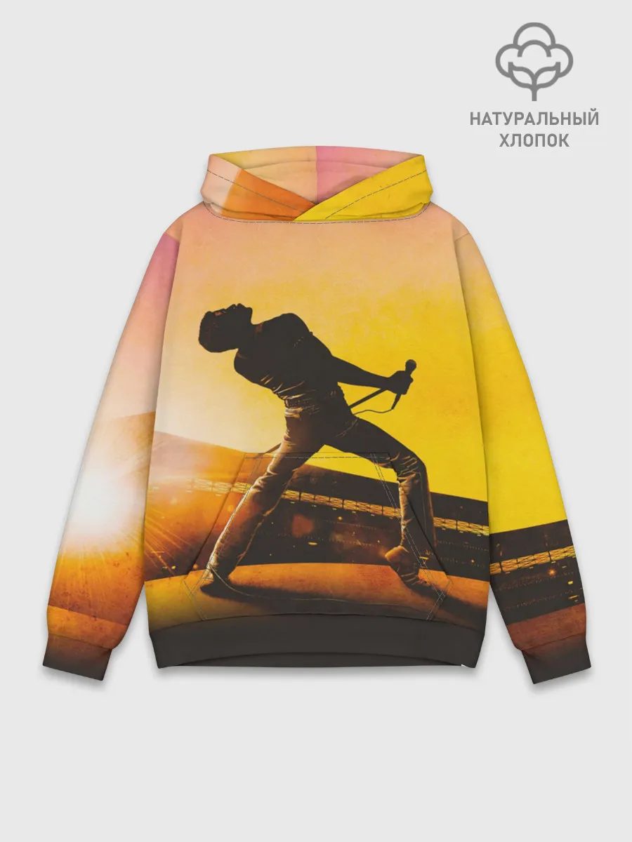 Худи мужской база хлопок / Queen Bohemian Rhapsody