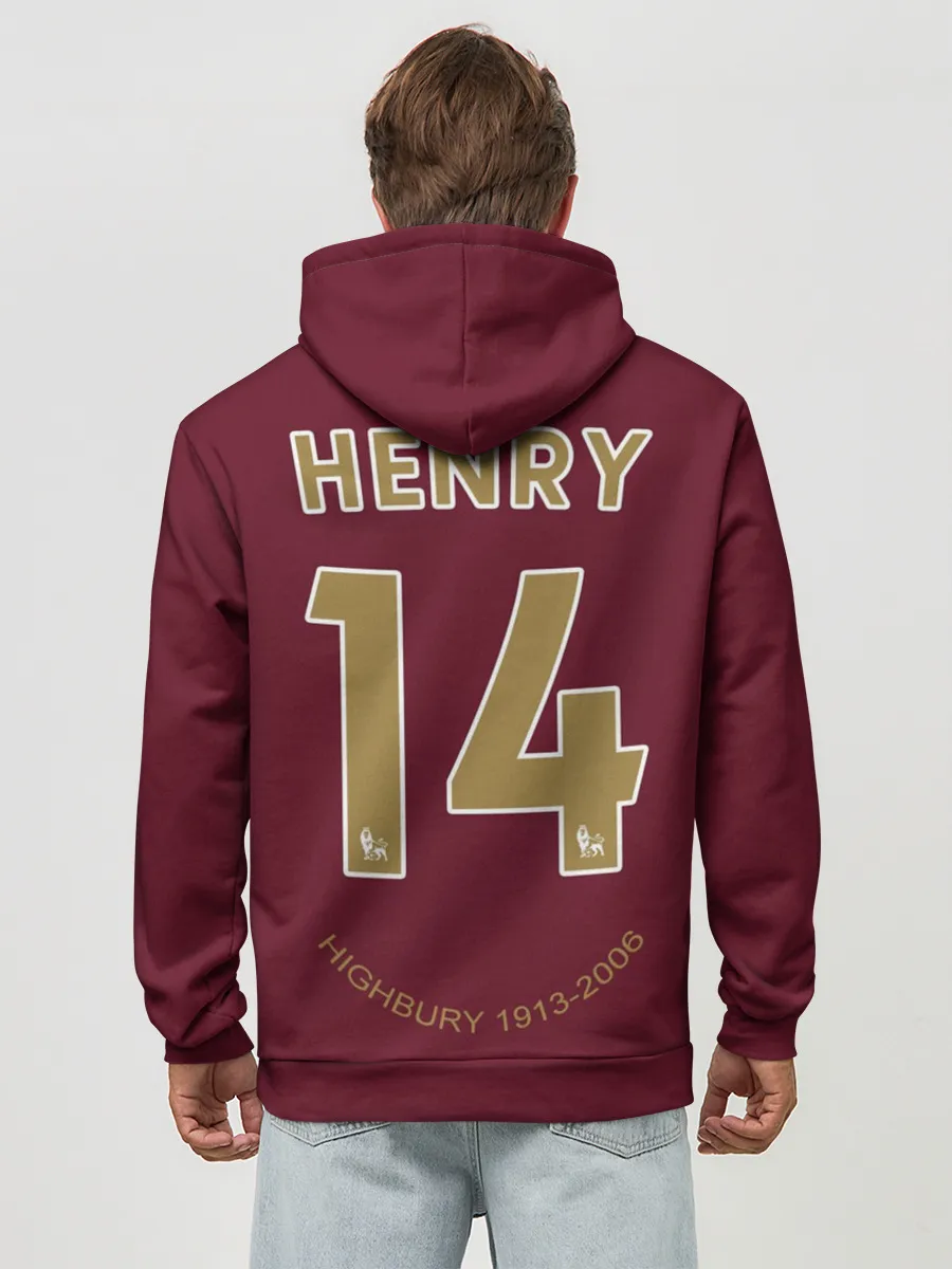 Худи мужской база хлопок / Анри ретро