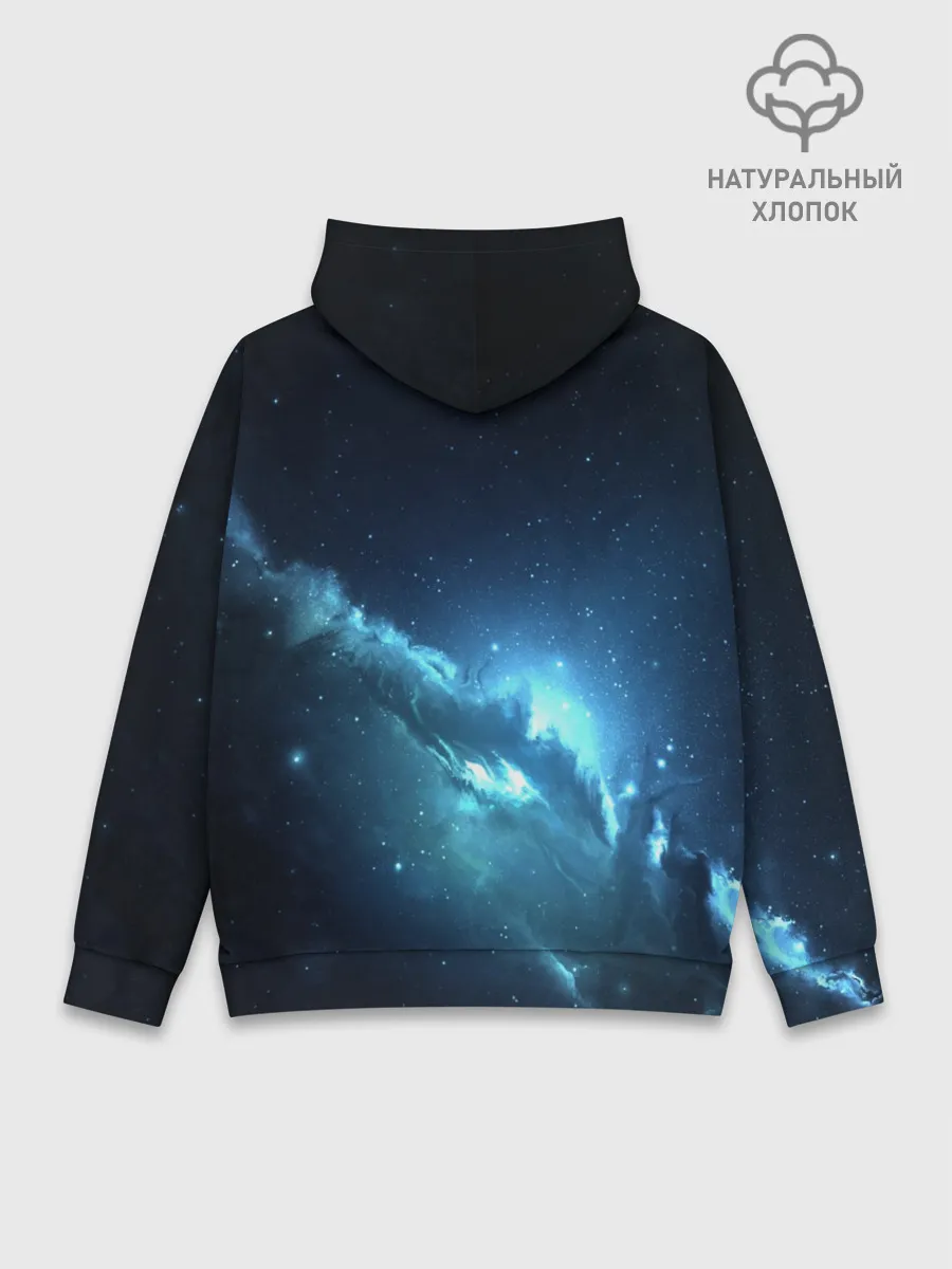 Худи мужской база хлопок / ATLANTIS NEBULA