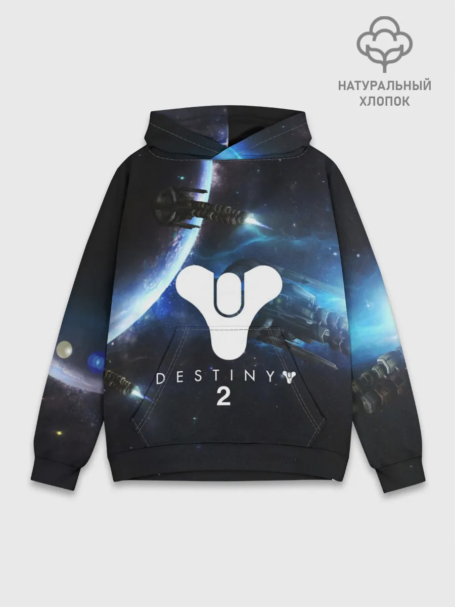 Худи мужской база хлопок / DESTINY 2