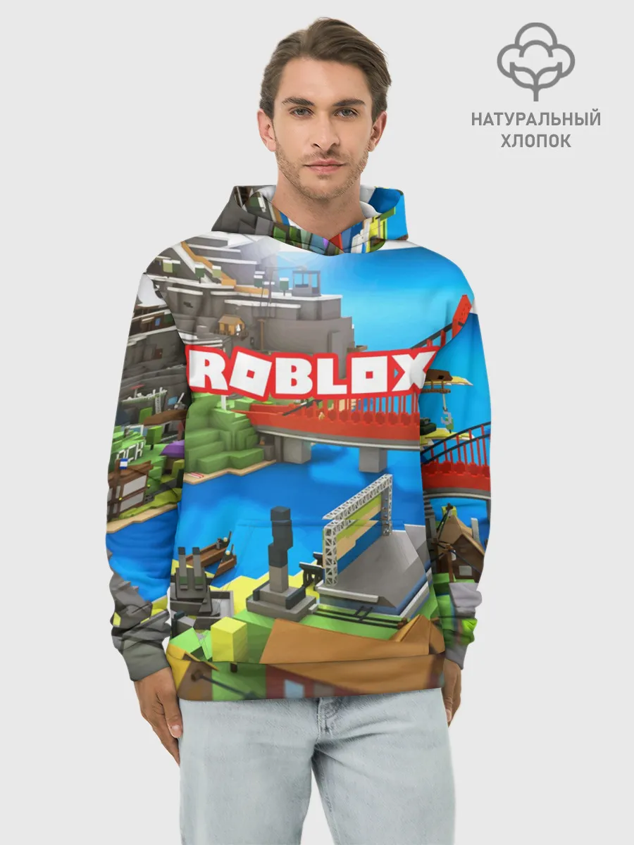 Худи мужской база хлопок / ROBLOX