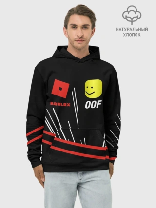 Худи мужской база хлопок / Roblox OOF Meme