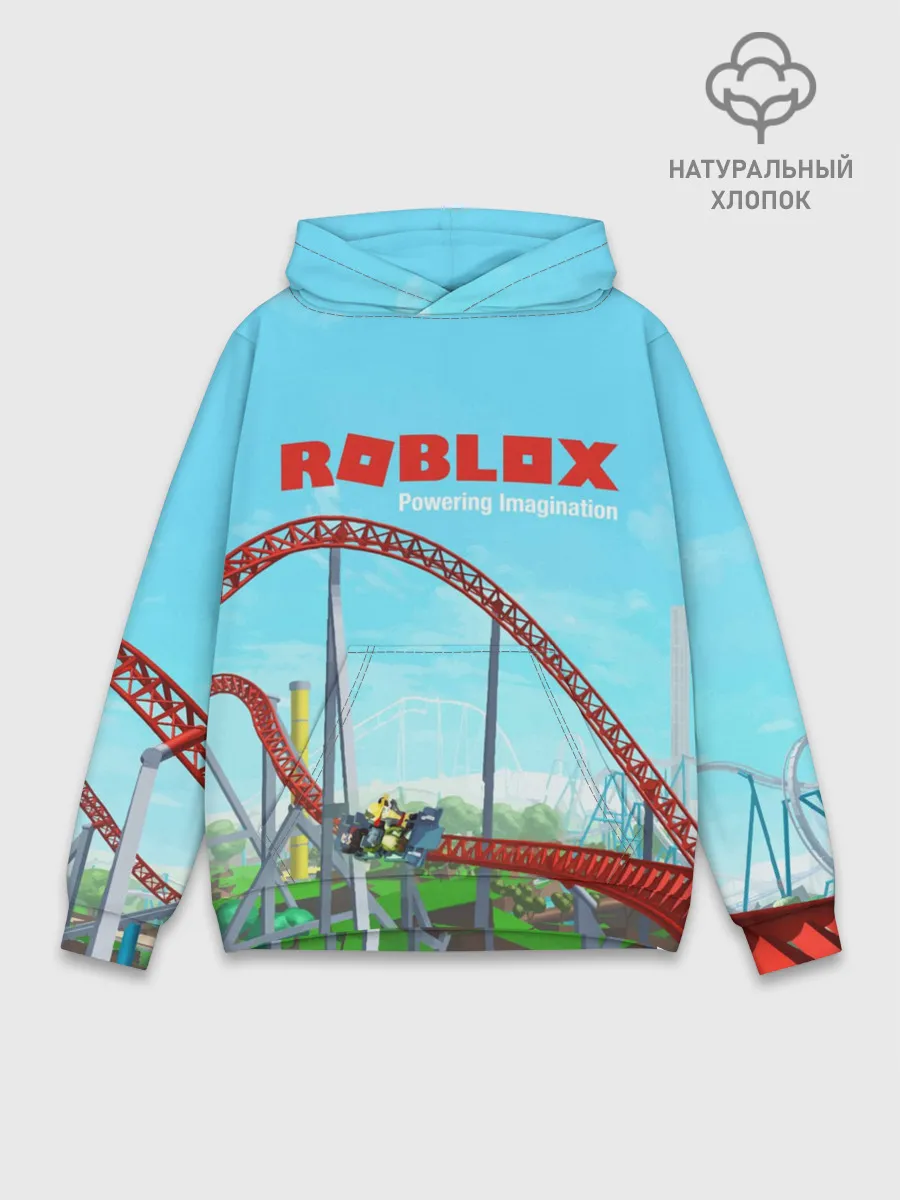 Худи мужской база хлопок / ROBLOX: Powering Imagination
