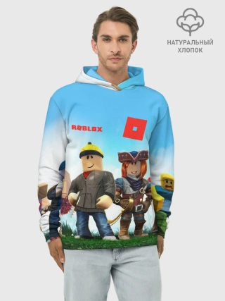 Худи мужской база хлопок / ROBLOX