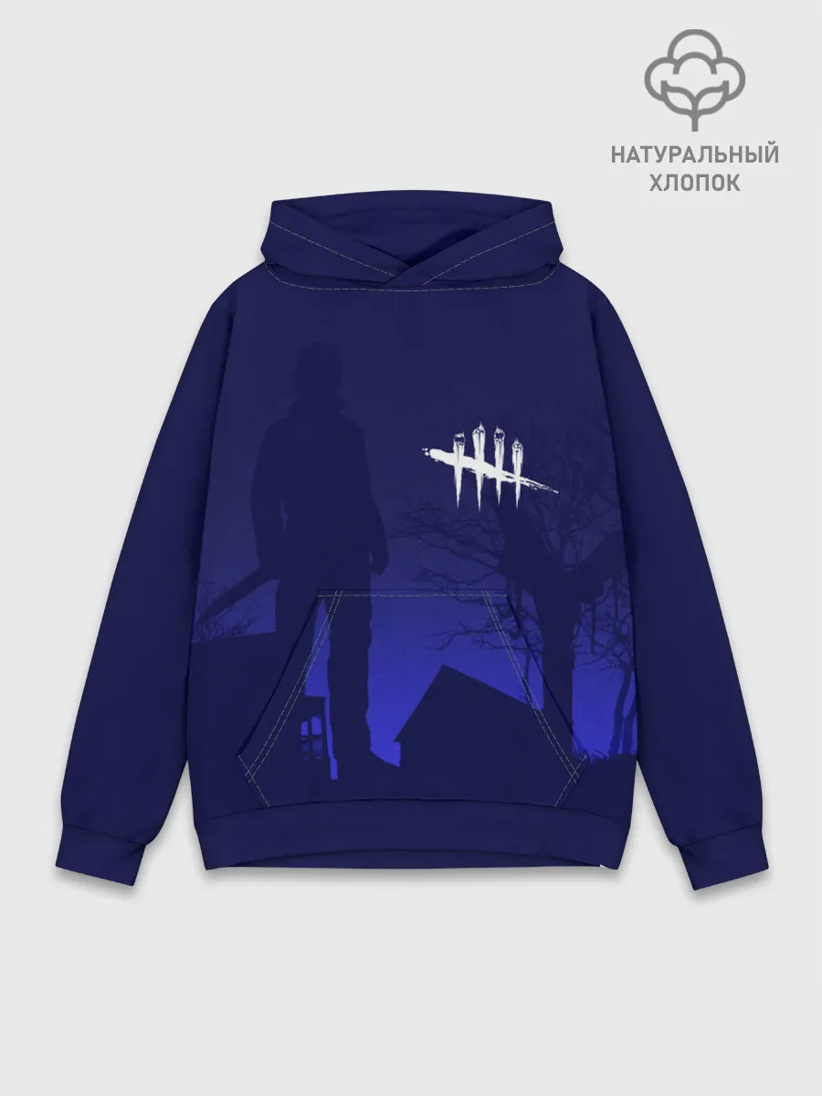 Худи мужской база хлопок / DEAD BY DAYLIGHT