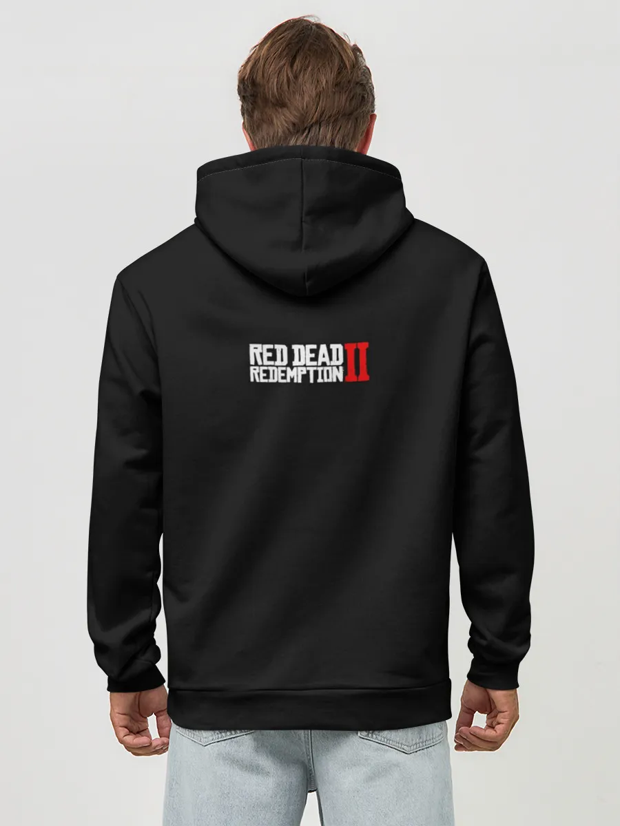 Худи мужской база хлопок / Red Dead Redemption