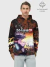 Худи мужской база хлопок / MASS EFFECT