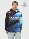 Худи мужской база хлопок / MASS EFFECT