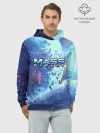 Худи мужской база хлопок / MASS EFFECT