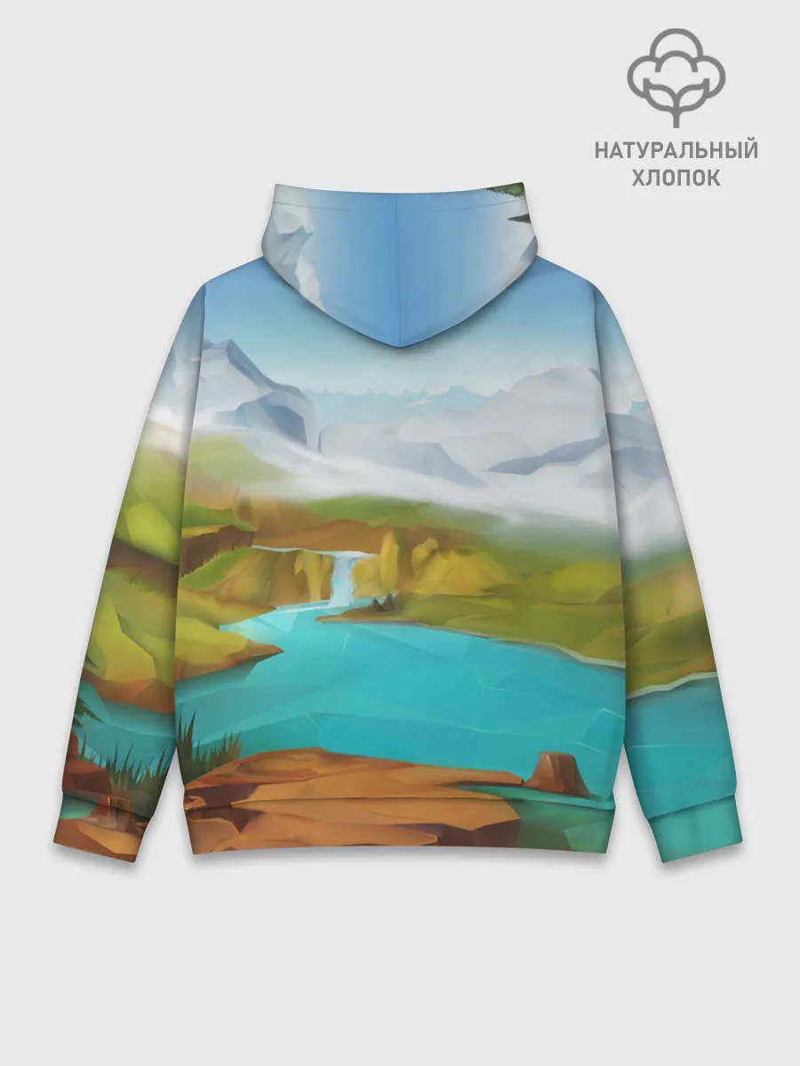 Худи мужской база хлопок / Fortnite Forever