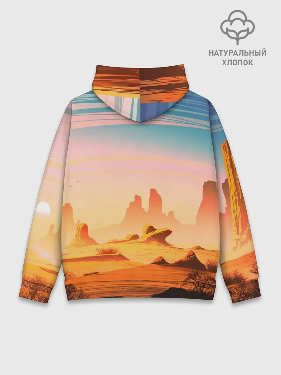 Худи мужской база хлопок / Red Dead Redemption