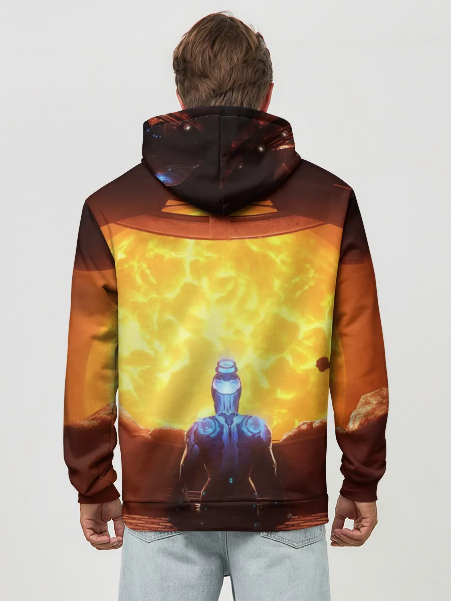 Худи мужской база хлопок / Warframe