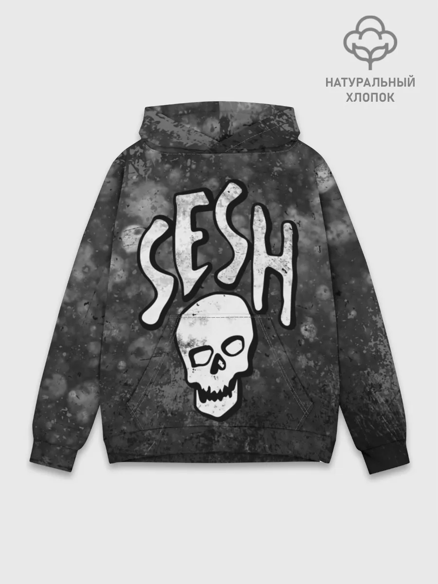 Худи мужской база хлопок / SESH Team