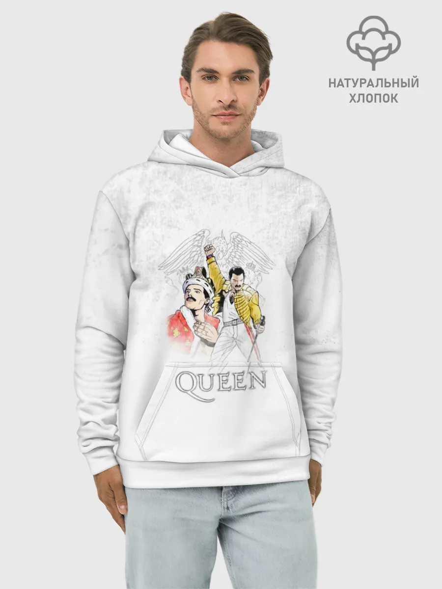 Худи мужской база хлопок / Queen