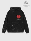 Худи мужской база хлопок / Lil Peep Broken Heart