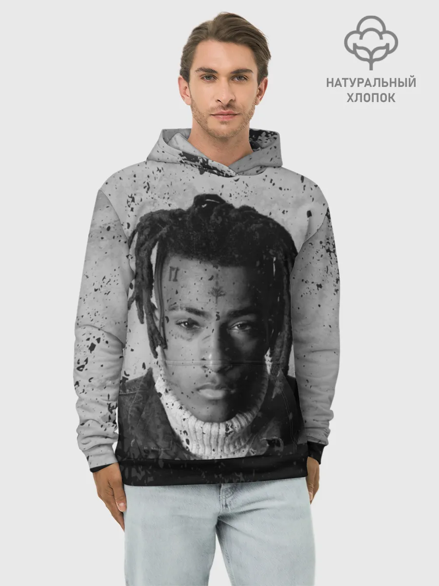 Худи мужской база хлопок / XXXTentacion