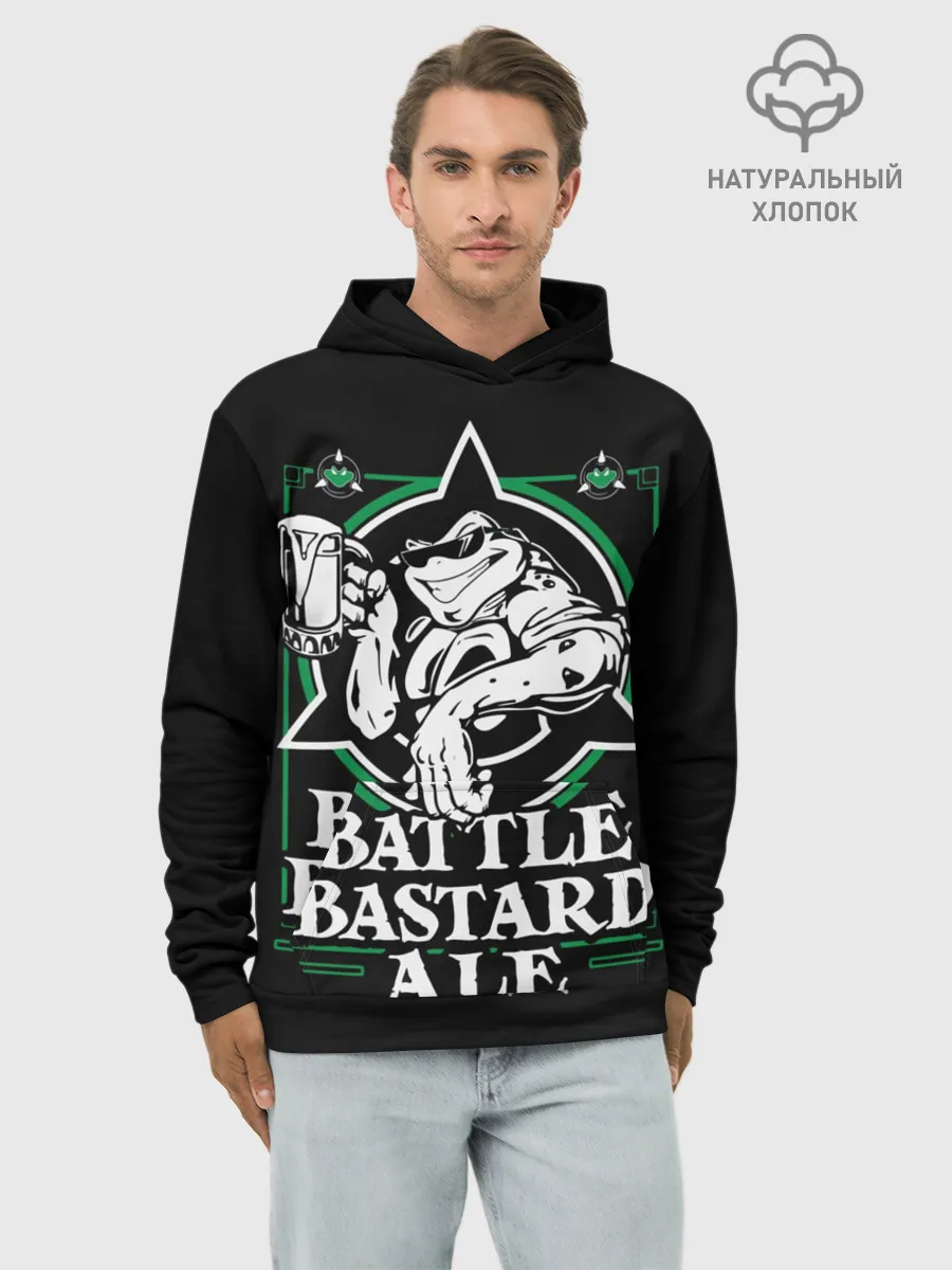 Худи мужской база хлопок / Battletoads